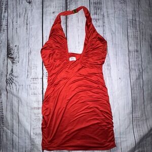 Oh Polly | Dresses | Oh Polly Embellished Corset Mini Dress In Fire Red 6  Ac | Poshmark